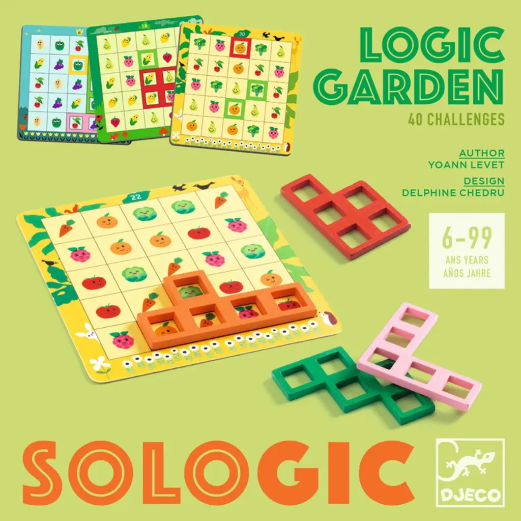 Djeco - Sologic Logic Garden Game (1).webp