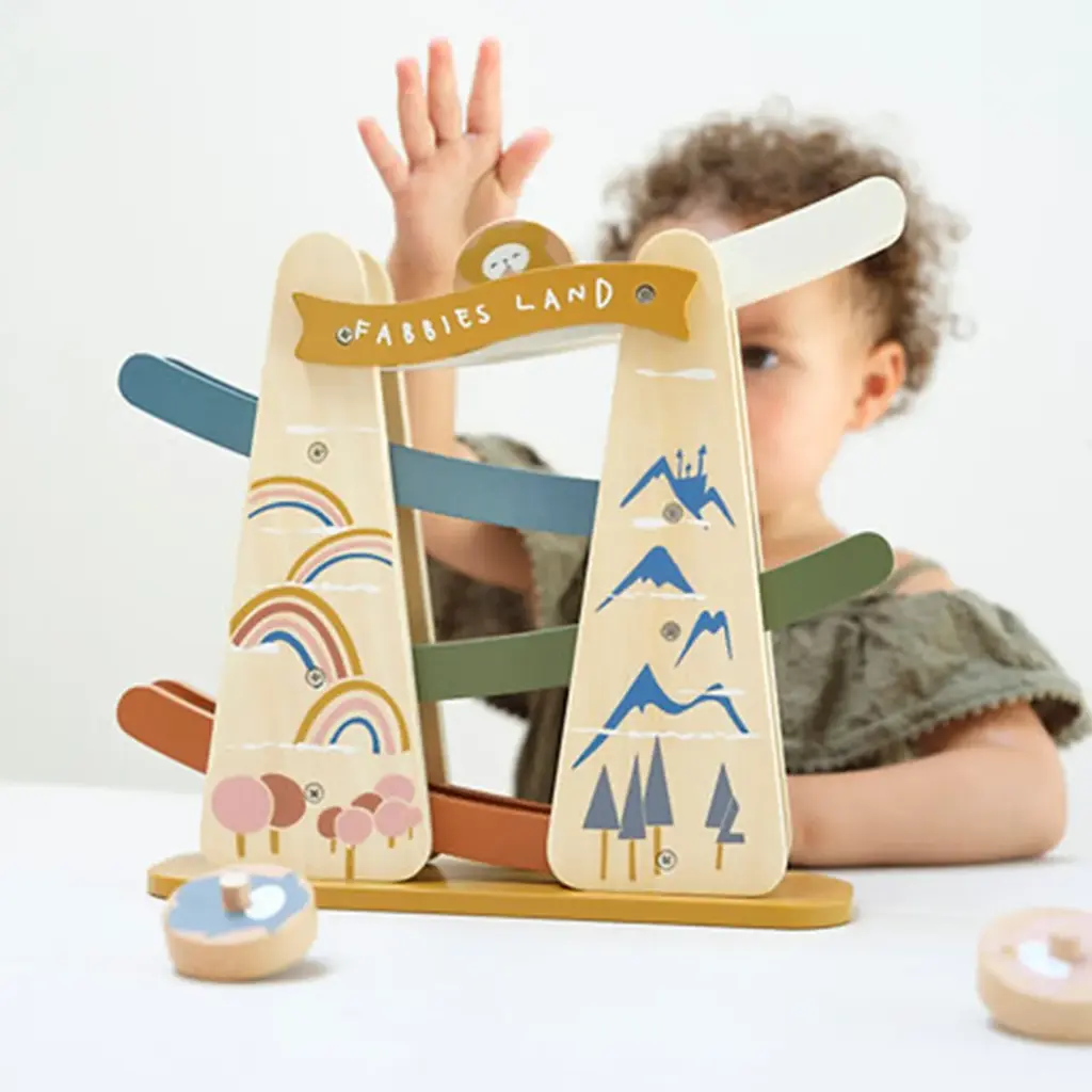 Fabelab - Ramp Racer Fabbies Land - Wood Toy (1).webp