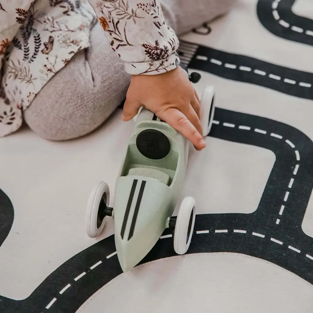 Ooh Noo - Eco-Friendly Racing Car - Mint Green (1).webp