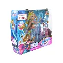Mermaid Magic - Merlinda Warrior Doll 9-inches, Land And Sea Transformation 2-in-1 With Accessories (1).webp