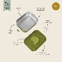 Trixie - Stainless Steel Lunch Box - Small - Mr. Dino (2).webp