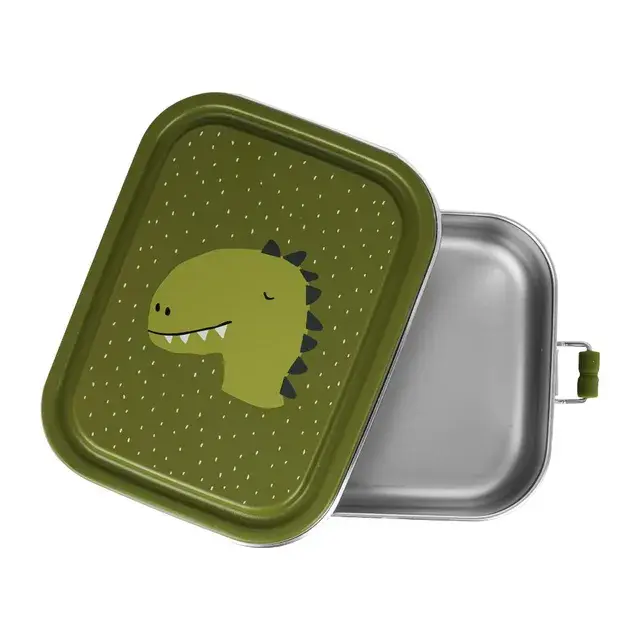 Trixie - Stainless Steel Lunch Box - Small - Mr. Dino (3).webp
