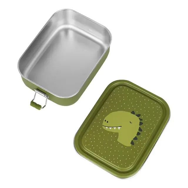 Trixie - Stainless Steel Lunch Box - Small - Mr. Dino (1).webp
