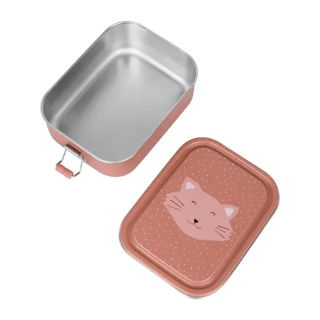 Trixie - Stainless Steel Lunch Box - Small - Mrs. Cat (1).webp