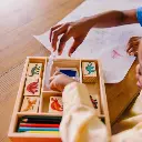 Melissa & Doug Dinosaur Wooden Stamp Set for Kids 3.webp