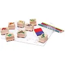 Melissa & Doug Dinosaur Wooden Stamp Set for Kids 1.webp