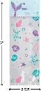 Amscan 372725 Shimmering Mermaids Treat Bags-7 cm x 13 cm 1.webp