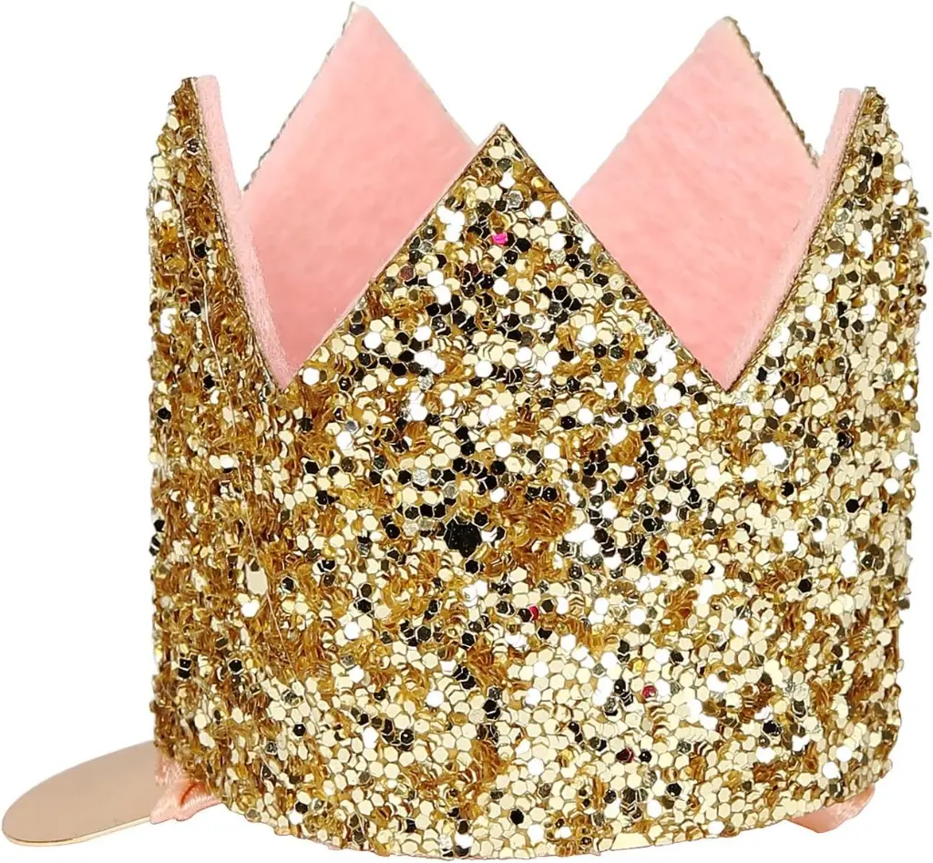 Meri Meri Mermaid Party mini gold crown.webp