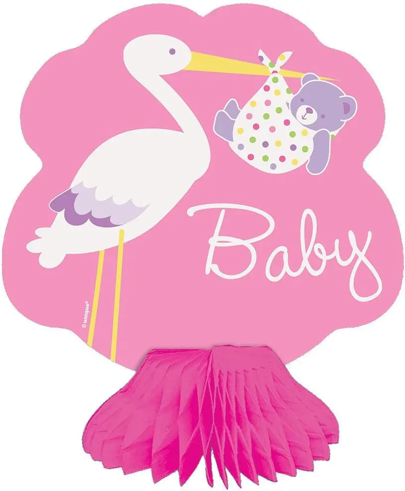 Mini Honeycombs - Baby Girl Stork.webp