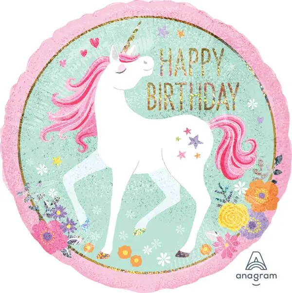 magical unicorn birthday balloon 18 inch foil.webp