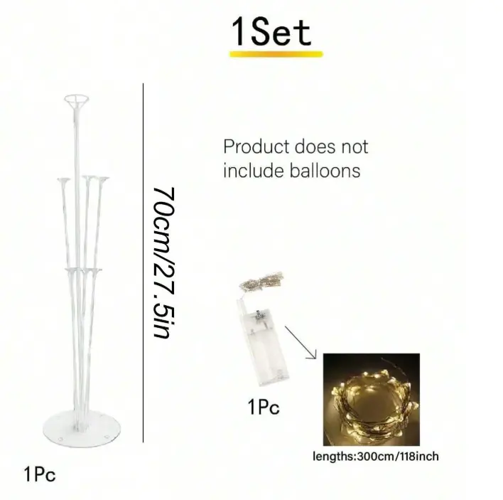 1Set Floor Balloon Column Kit With Stand.webp