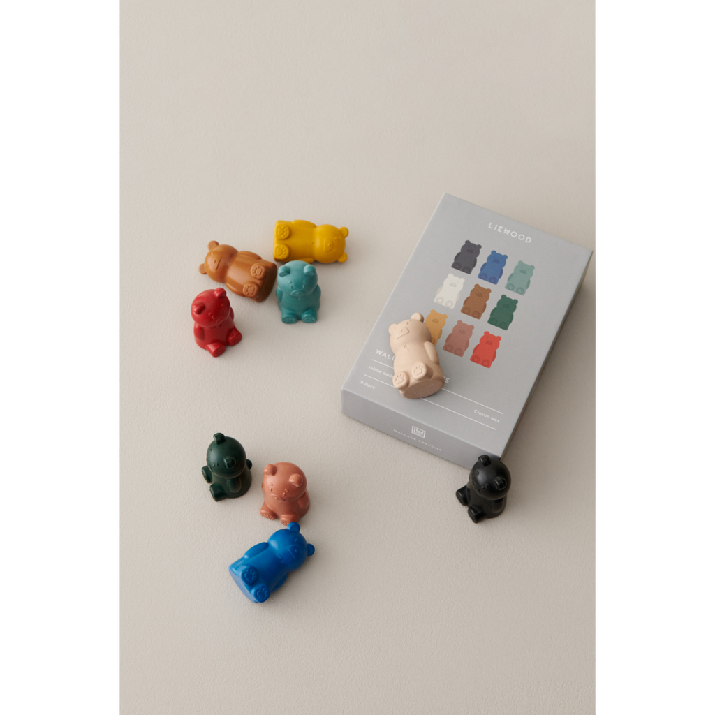 Wallace Crayons 9-Pack - Yellow mellow multi mix 3