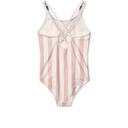 Suna Striped Swimsuit - Y/D stripe Sorbet rose / Creme de la creme 2