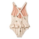 Amara Printed Swimsuit - Peach / Sea shell 2