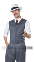Mobster Men's Costume 2