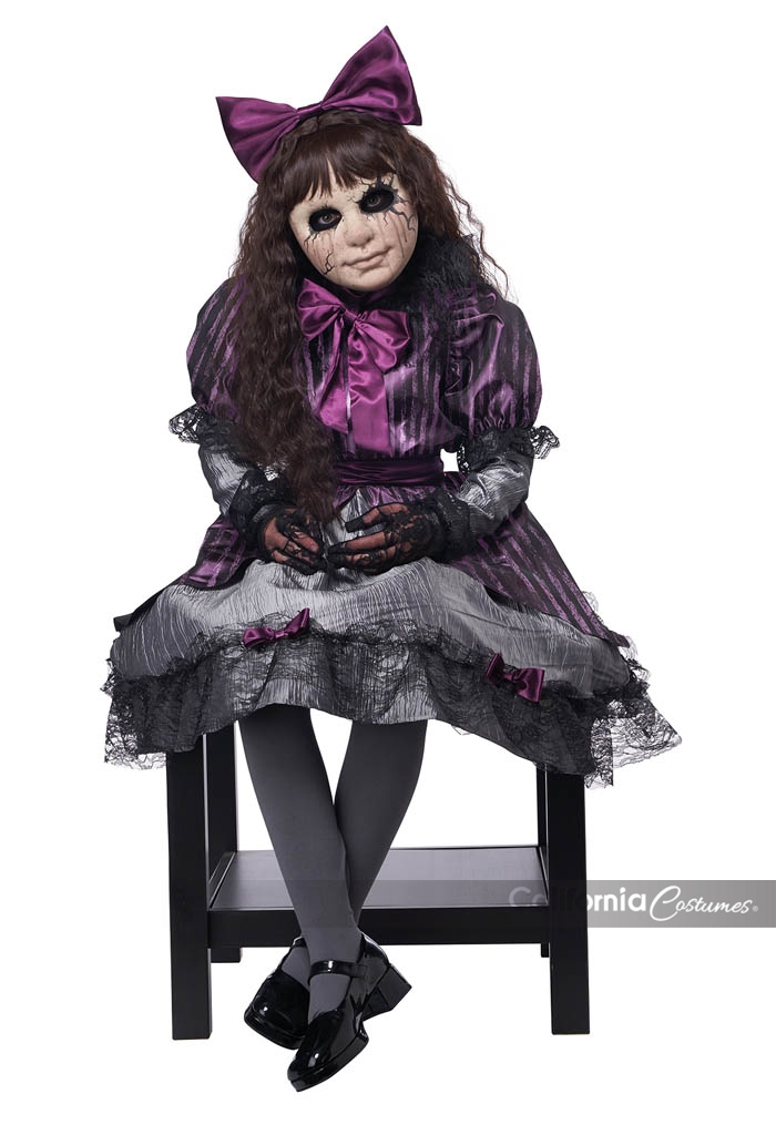 Creepy Doll Girls Costume 4