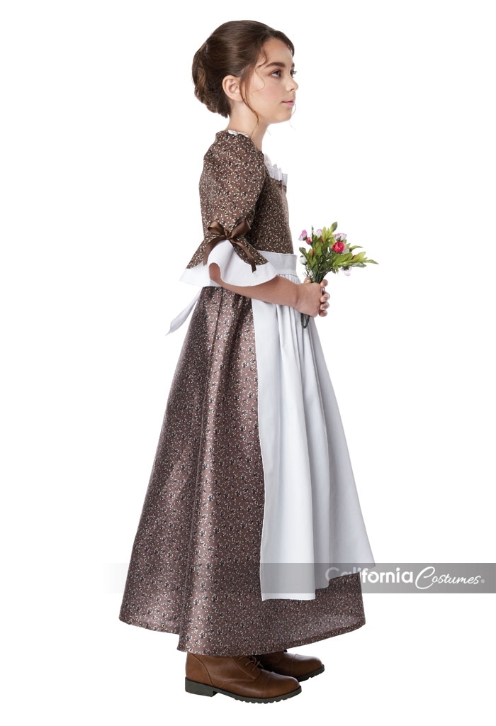 American Colonial Dress Girls Costume 2