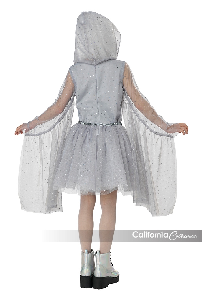 Glimmering Ghost Girls Costume 3