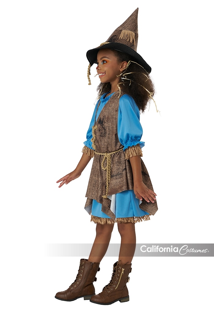 Little Miss Scarecrow Girls Costume 2