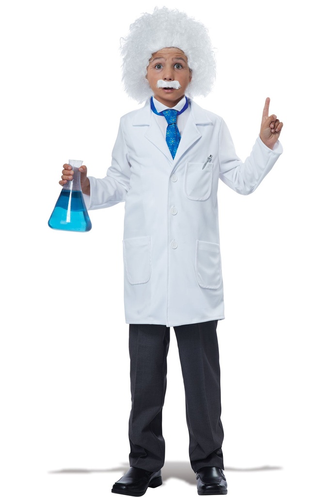 World Famous Physicist Kids Costume 2