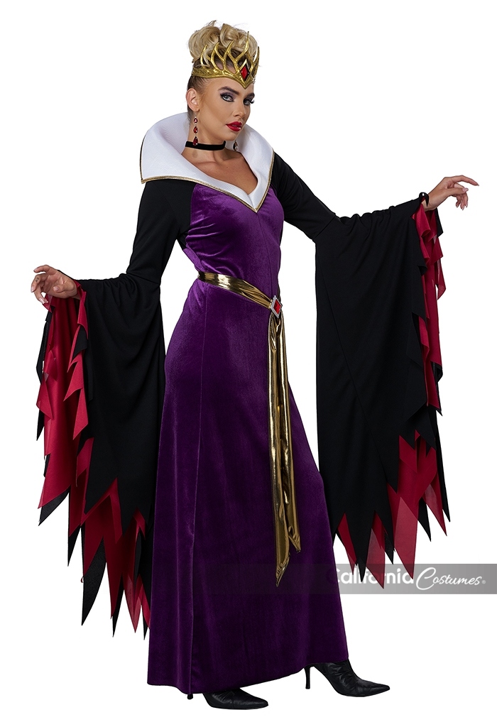 Evil Queen Cosplay Dress Women's Costume 4