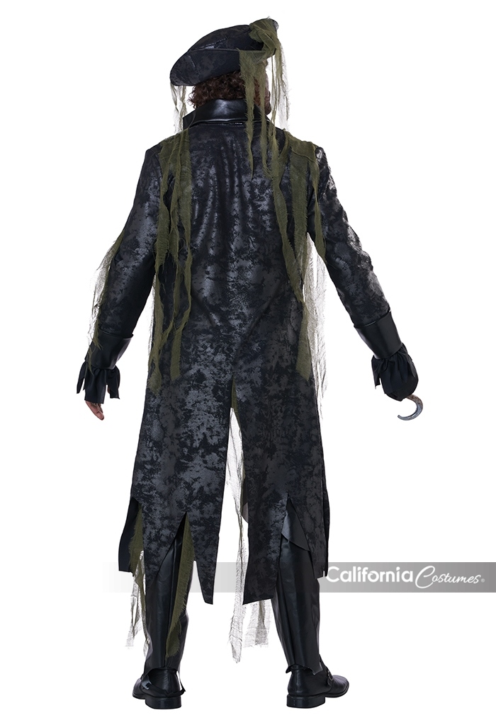 Barnacle Bill the Undead Pirate Men's Costume 3