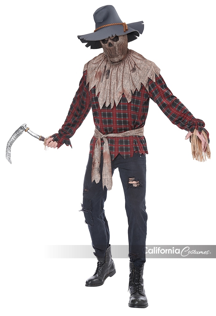 Bad Harvest Scarecrow Men's Costume 2