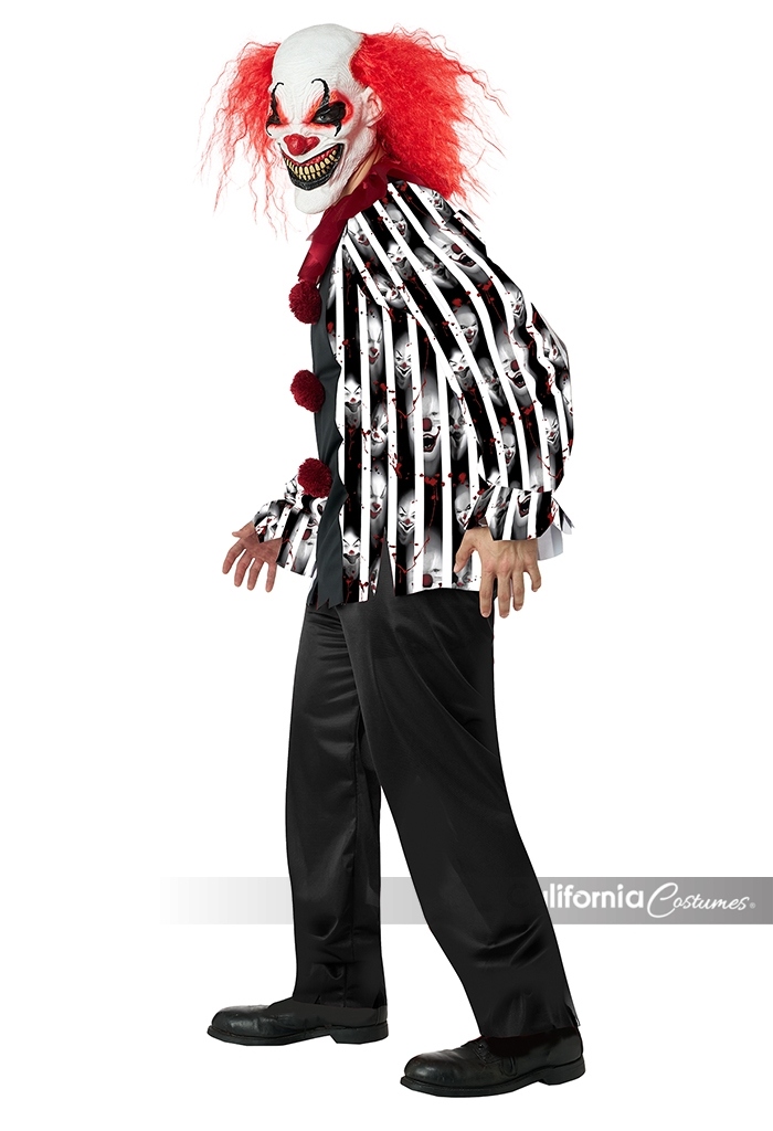 Demented Clown Men's Costume 2