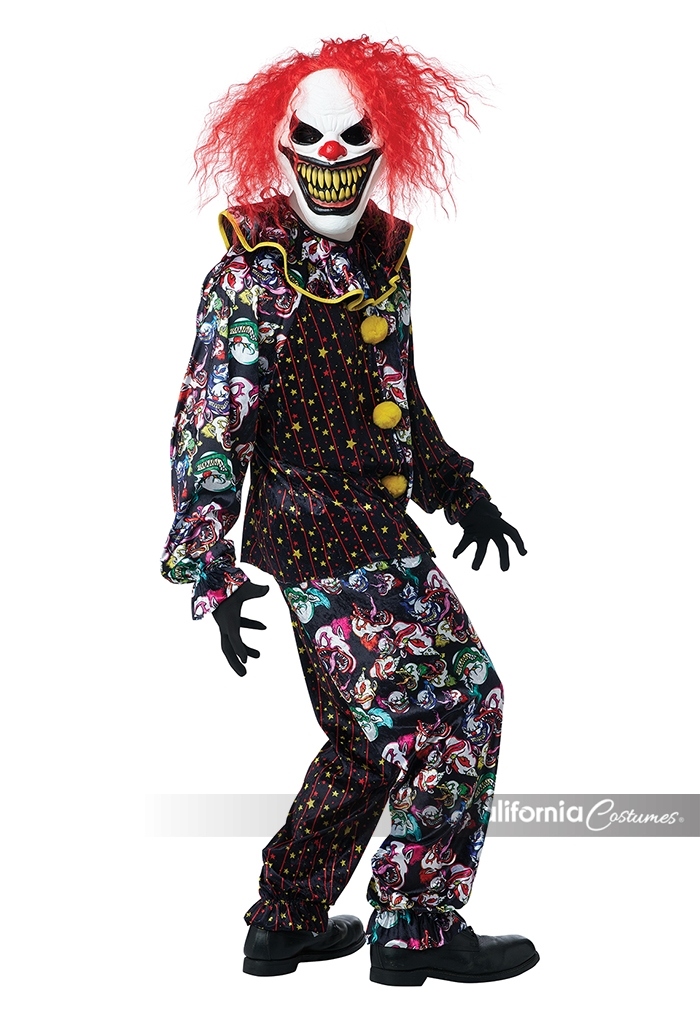 Killer Smile Clown Men's Costume 2