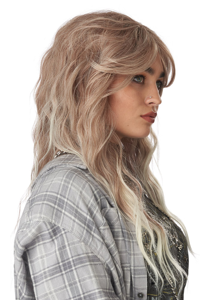 90's Grunge Rocker Wig - Blonde 2