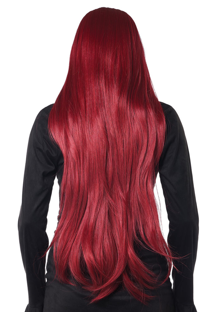 XL Cosplay Wig - Dark Red 3