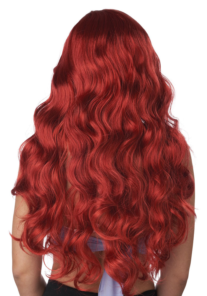 Fairytale Mermaid Wig - Red 3