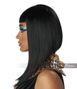 Angular Egyptian Cut Wig - Black 2
