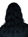 Men's Long Wavy Cosplay Wig - Black 3