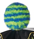 Spiral Clown Wig - Blue/Green 3