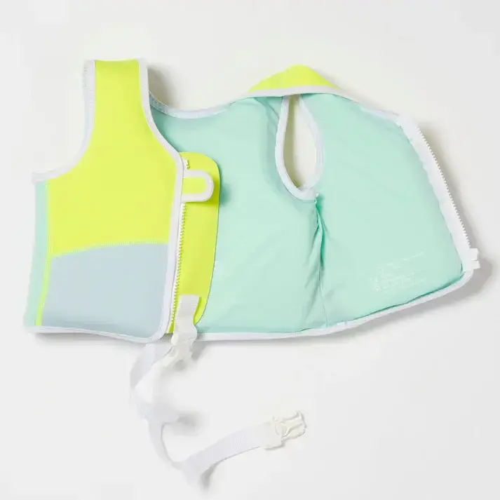 Sunnylife-Salty-The-Shark-Swim-Vest-Aqua-Neon-Yellow-Product-2.webp
