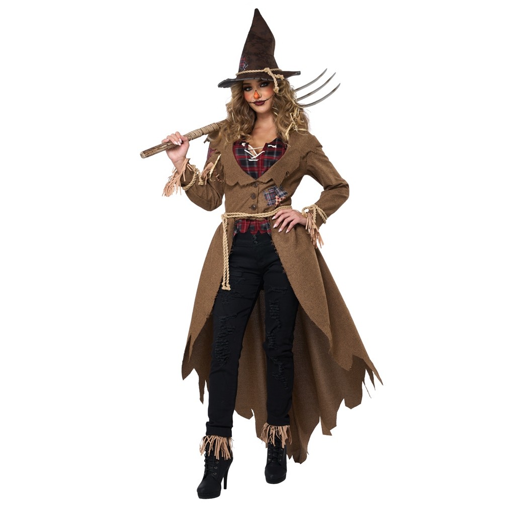 Harvest Hottie Scarecrow Adult Costume (1)