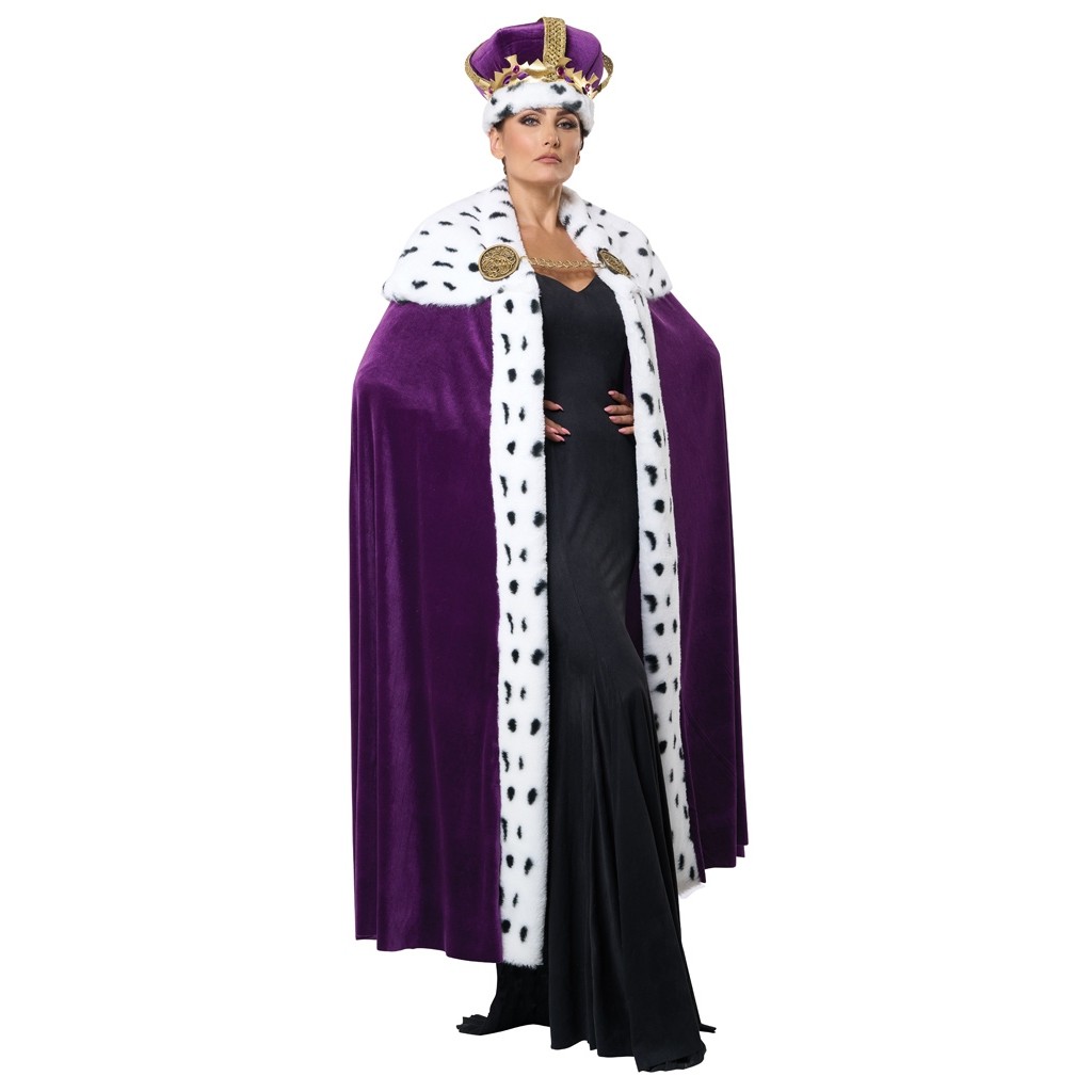 Royal Cape & Crown Set - Adult (1)