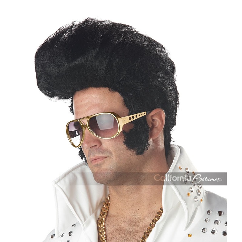 Rock N' Roll Black Wig (1)