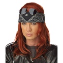Hollywood Rocker Auburn Wig (1)