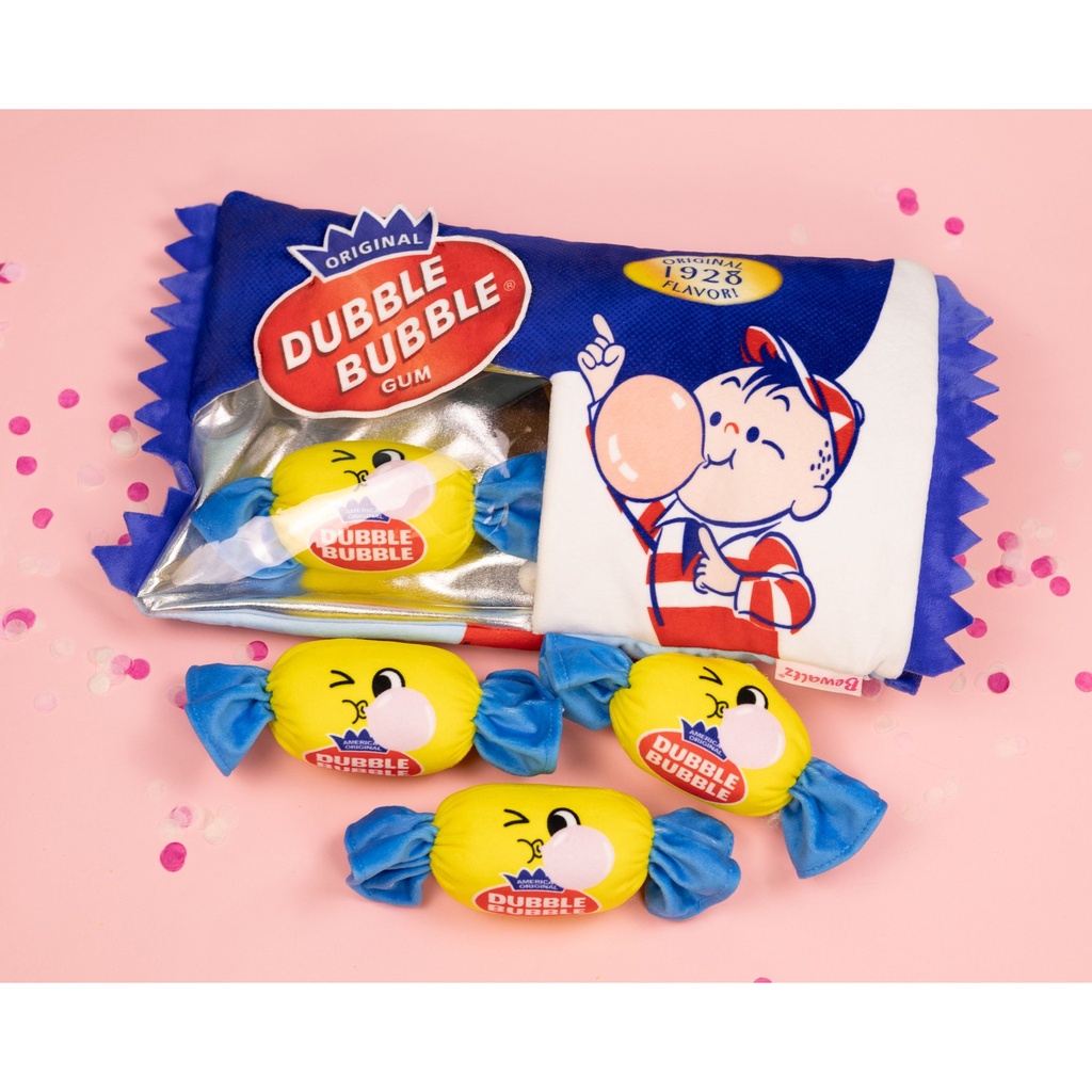 Dubble Bubble Gum Mini Plush Set (2)