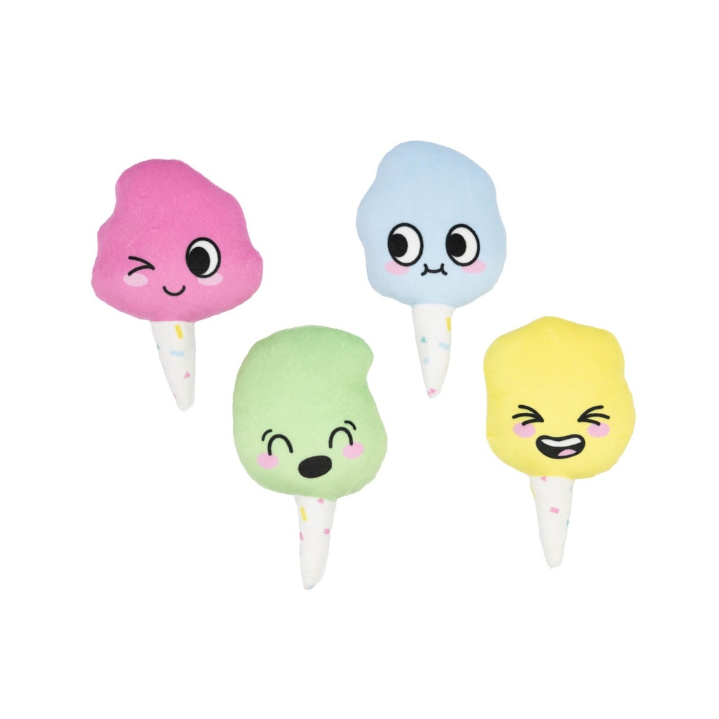 Fluffy Stuff Cotton Candy Mini Plush Set (1)
