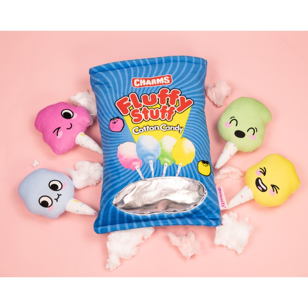 Fluffy Stuff Cotton Candy Mini Plush Set (2)