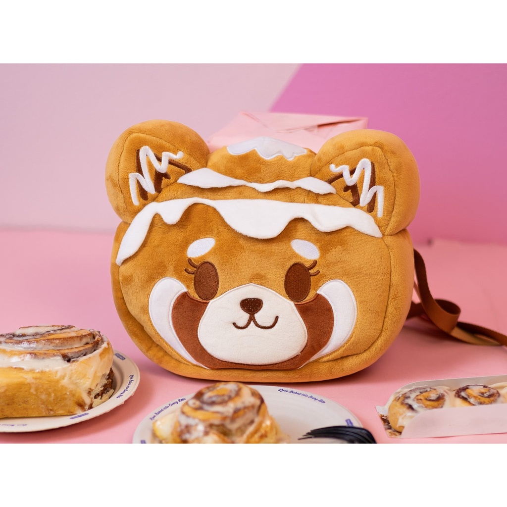 Cinnamon Roll Red Panda Crossbody Bag (1)