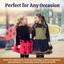 Bumblebee Dress Kids Costume (5)