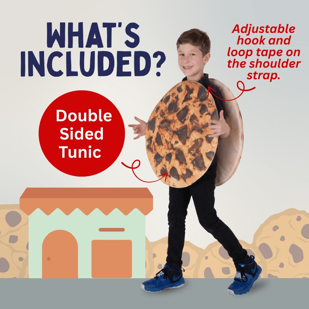 Chocolate Chip Cookie Kids Costume (1)
