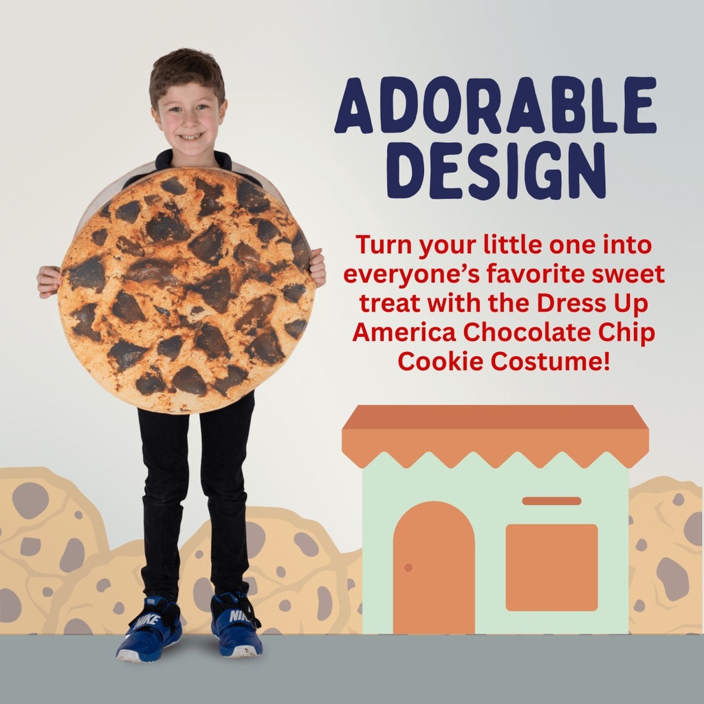 Chocolate Chip Cookie Kids Costume (3)