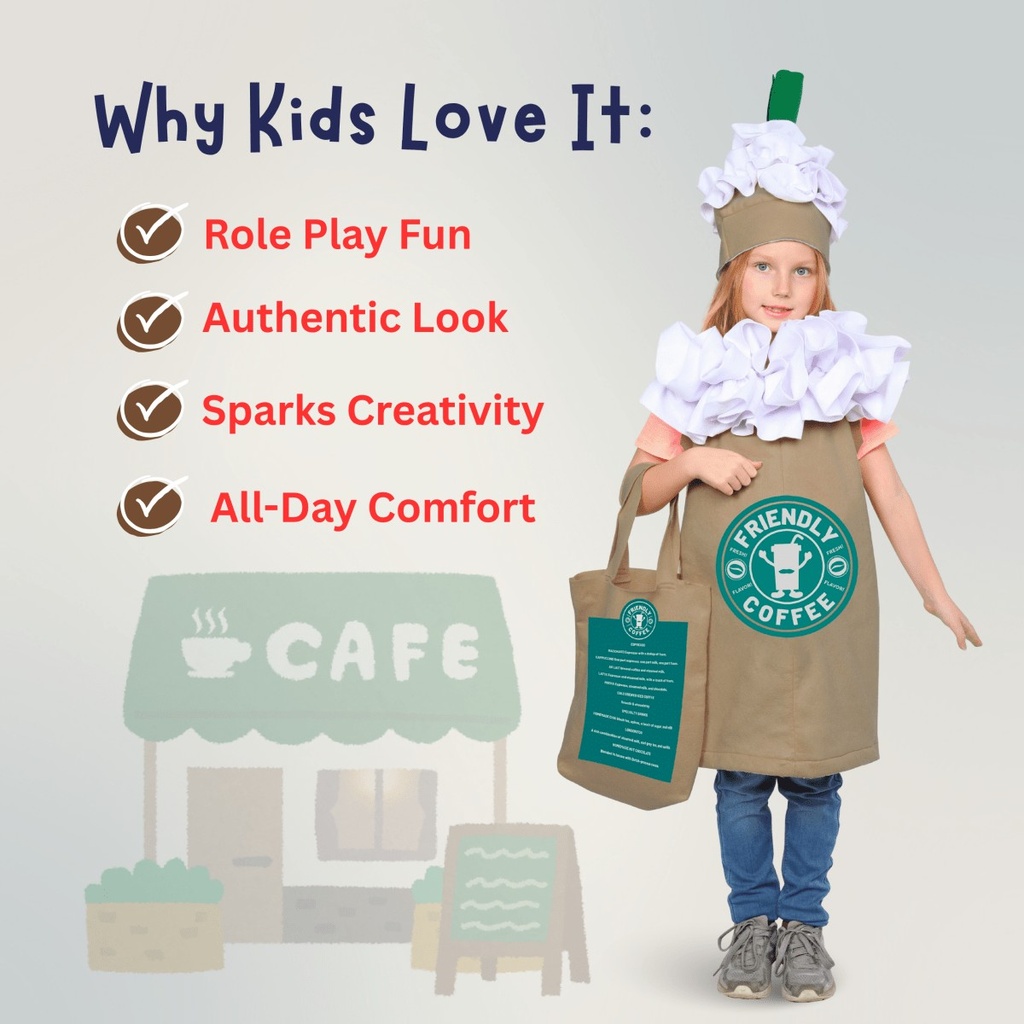 Frappuccino Kids Costume (4)