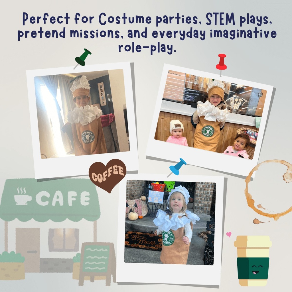 Frappuccino Kids Costume (5)