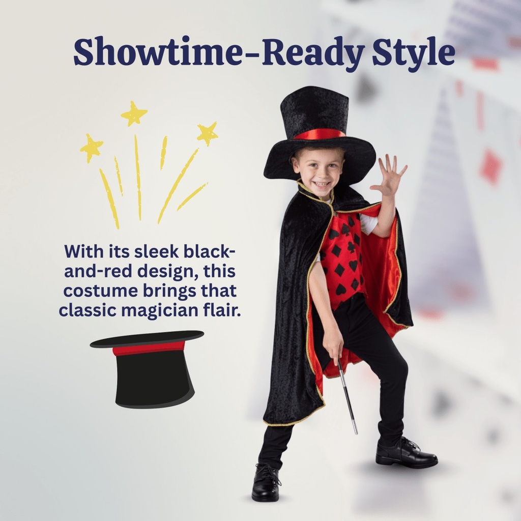Magician Kids Costume Set (2)